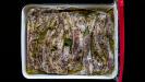 tranches de poitrine d'agneau marinées & braisées & grillées