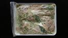 chicken thighs & rice pilaf casserole with lemon & oregano & green peppers