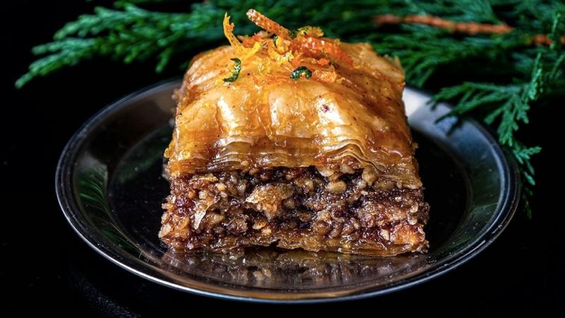 a better traditional & aromatic «baklava» with walnuts