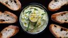 cold artichoke & parmesan dip