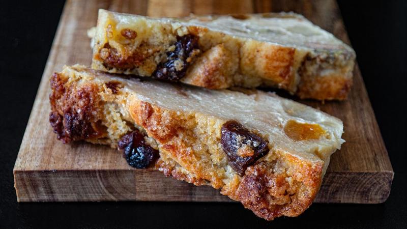 custardy bread pudding