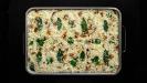 «ragù bianco» white lasagna with chicken
