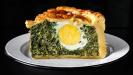 «torta pasqualina» easter pot pie with spinach & ricotta & eggs