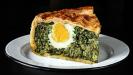 «torta pasqualina» easter pot pie with spinach & ricotta & eggs