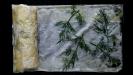rouleau de pâques orthodoxe «spanako-tiro-pita»