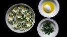 deviled eggs with fresh herbs