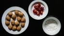 hazelnut & candied cherry stuffed amaretti