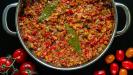 mixed bell peppers pasta sauce (with or without chorizo)