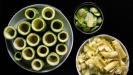 greek-style stuffed zucchini with egg & lemon sauce