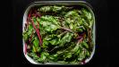 &laquo;horta&raquo; salad with beetroot greens