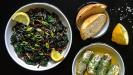 &laquo;horta&raquo; salad with beetroot greens
