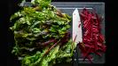 &laquo;horta&raquo; salad with beetroot greens