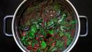 &laquo;horta&raquo; salad with beetroot greens