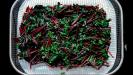 &laquo;horta&raquo; salad with beetroot greens
