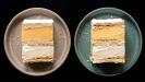 krem&scaron;nita (balkan mille-feuille) semifreddo
