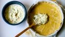roasted vegetables and goat cheese pie