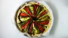 roasted vegetables and goat cheese pie