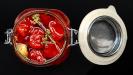 whole slow-poached confit cherry tomatoes