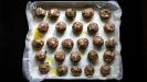 briam (greek layered vegetable bake) & lemony keftedakia (meatballs) with feta