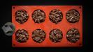 walnut & raisin chocolate clusters (with olive oil & mastic resin)