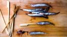 grilled anchovies