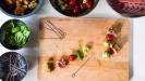 italian antipasto skewers