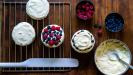 champagne cake and champagne frosting