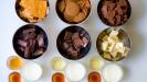 icy chocolate and biscuit blocks