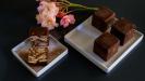 icy chocolate and biscuit blocks