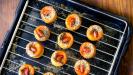 apricot almond rosemary upside-down cakes