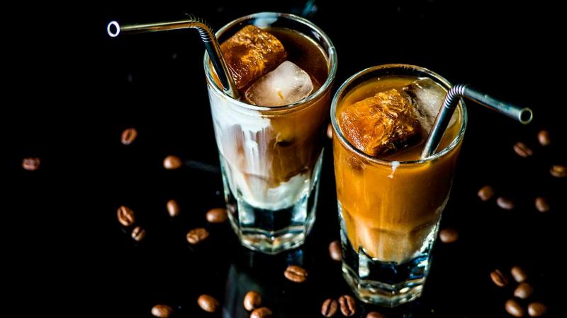cold-brewed iced coffee