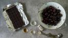 cerises enrobées de chocolat noir