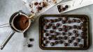 cerises enrobées de chocolat noir