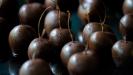 cerises enrobées de chocolat noir