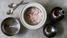 cherry and roasted almond ice cream