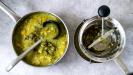green tomato & tomato leaf : purée, sauce and paste