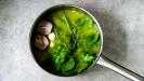 green tomato & tomato leaf : purée, sauce and paste