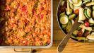 smoked paprika and chorizo ratatouille