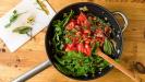 smoked paprika and chorizo ratatouille
