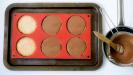 candied fruit and milk chocolate topped cookies