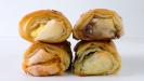 filo and feta hand pies, 4 variations