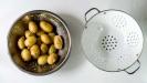 smashed potatoes (with lemon and garlic)