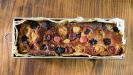 grape and wine harvest cake