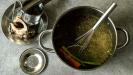 sort-of-french onion soup with apples and brandy